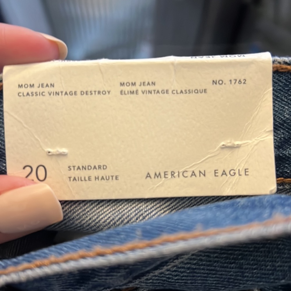 American Eagle Outfitters Blue Distressed Jeans - Picture 11 of 11